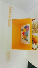 Vintage 1986 National Geographic Society Close-Up USA Travel Maps Gift Set w/Box