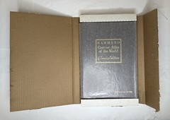 Vintage Hammond Concise Atlas of the World Leather Classics Princess Cruises NEW