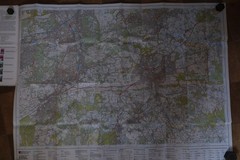 OS Active Maps – OL145 Guildford & OL160 Windsor – Laminated Hiking Pair – Used