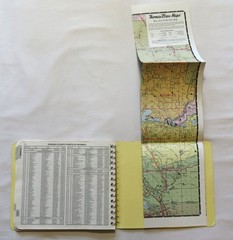 Sonoma County Thomas Guide Vintage 90’s Street Guide CA SF Bay Area Fold Out Map