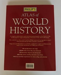 Philips Atlas of World History 2001 Edition made for Borders