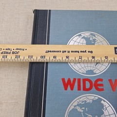 Reader’s Digest Wide World Atlas Hardcover 1979 Edition 11″ x 15″ HC VG-EX