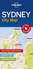 Lonely Planet Sydney City Map Folded Lonely Planet