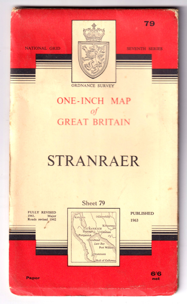STRANRAER – Ordnance Survey One Inch Map (Seventh Series)