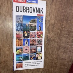 INSIGHT FLEXIMAP DUBROVNIK 1:12500 OLD CITY + ENVIRONS CROATIA