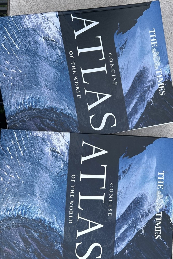 The Times Concise Atlas Of The World-Hardback-2015-with Slipcase