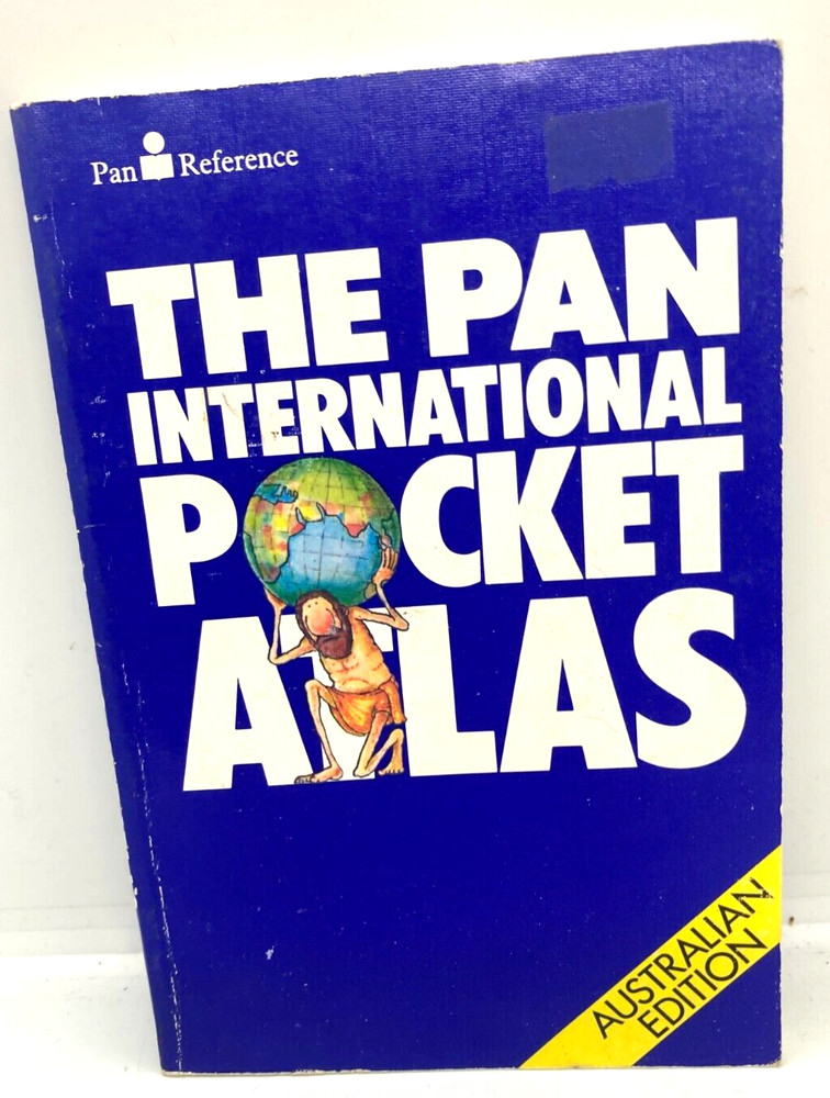 The Pan International Pocket Atlas, 1982, Aust Edt, PB