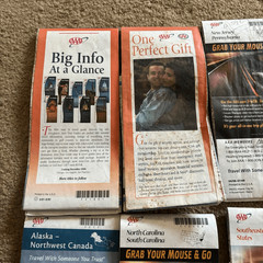 Lot Of 8 AAA Triple A Road Maps