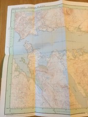 1992 Ordnance Survey Pathfinder Map 156 NG 85/95 Upper Loch Torridon
