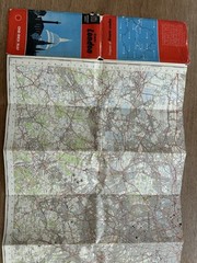 Vintage Trio London OS Maps – Greater London – West London – East London