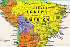 150 x 100 cm Map Of The World Print Poster Educational Art Wall Chart Travel