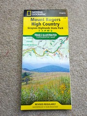 National Geographic Trails Illustrated Map: Mount Rogers, Virginia 318