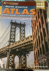 2021 North America Atlas – USA, CANADA, MEXICO – NEVER BEEN USED