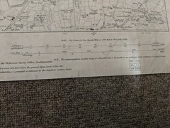 Ordnance Survey Map: Bradshaw: Edition Of 1908: Sheet CCXV. S.E.