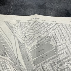 Ordinance Survey 25 Inch To The Mile Large Scale Map 1938. Cricklewood. London
