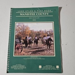 Land Atlas And Plat Book Manistee County Michigan 2003