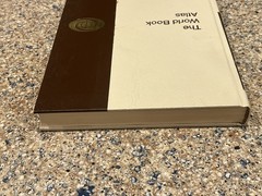 THE WORLD BOOK ATLAS 1979, Vintage Reference Book w/ Color Maps, 9”x11”, 372 pgs