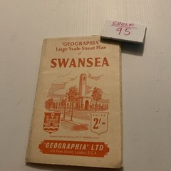 Geographia Large Scale Official Street Plan – SWANSEA 1970’s