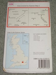Ordnance Survey Explorer 1:25,000: Sheet 3 / 172 Chiltern Hills South – 1994 edn