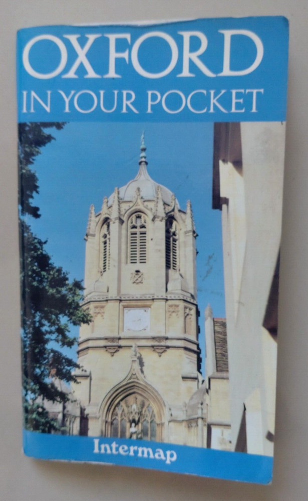 Oxford In Your Pocket, Intermap Pocket Atlas & Guide 1989 Paperback