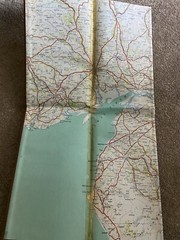 Twin Foldex Maps of Great Britain – England, Scotland, Wales – 4 miles to 1 inch