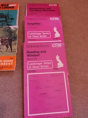 Vintage United Kingdom/ Great Britain Road Maps & Associated Leaflet Bundle (10)