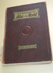 NEW INTERNATIONAL WORLD ATLAS 1943 WORLD EDITION Maps Census Country Real Photos