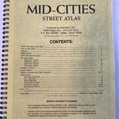 EUC Mapsco Mid Cities Street Map – Dallas Fort Worth
