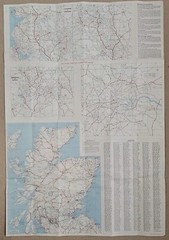 AA Service Map: Throughroutes to and from Bournemouth.