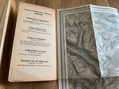 topografisk kart over norge – blad 42 a. opdal 1931
