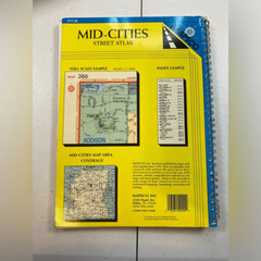 EUC Mapsco Mid Cities Street Map – Dallas Fort Worth