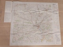 Ordinance Survey – Salisbury and The Plain Sheet 184 Map (1974)