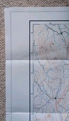 General Map Of Snowy Mountains Area Australia 1968 8th Edition