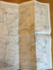 1988 Ordnance Survey Pathfinder Map 1136 SU 49/59 Abingdon (incl Dorchester )