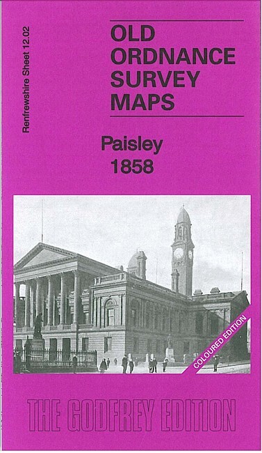 Paisley 1858 (Coloured) or 1896 Renfrew Sheet 12.02