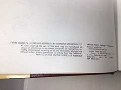 Hammond World Atlas Deluxe Leather Bound Book