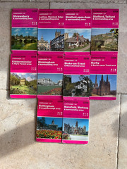 Joblot 10 Black Country Central England OS Landranger Map 1:50000 Hiking Walking