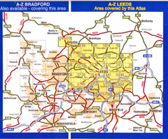 LEEDS – A-Z Street plans (96 pages)