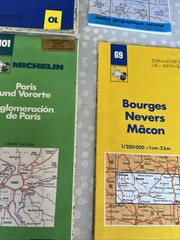 Maps X16 Of France Europe Hamburg Switzerland Michelin Maps Used Joblot