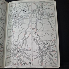Vintage 1972 Bartholomew Road Atlas of GB SBN 851528104 Classic car