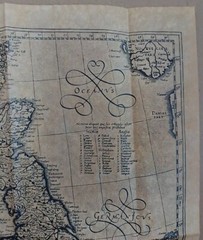 Anglo Scottish Map 1595, No.313 • Authentic Replica Map • Porter Prints.