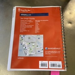 The Thomas Guide Street Guide San Diego County by Rand McNally