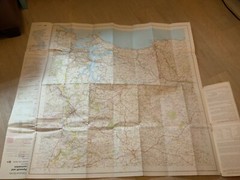 ORDNANCE SURVEY 1:50000 1ST SERIES MAP-SHEET 201-PLYMOUTH AND LAUNCESTON