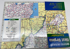 Laminated Maps LOT Streetwise Warren Rand McNally Seattle Paris Las Vegas MORE
