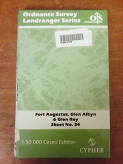 Fort Augustus, Glen Alybn + Glen Roy: OS Landranger Map 1:50000 #34 (M4)