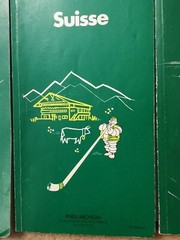 Job lot of vintage michelin guide books / maps europe mainly France