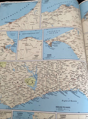 Vintage national geographic atlas of the world book 1981 USSR etc.