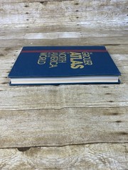 VTG The Grolier Atlas Of North America And The World 1986 Willett Hardcover