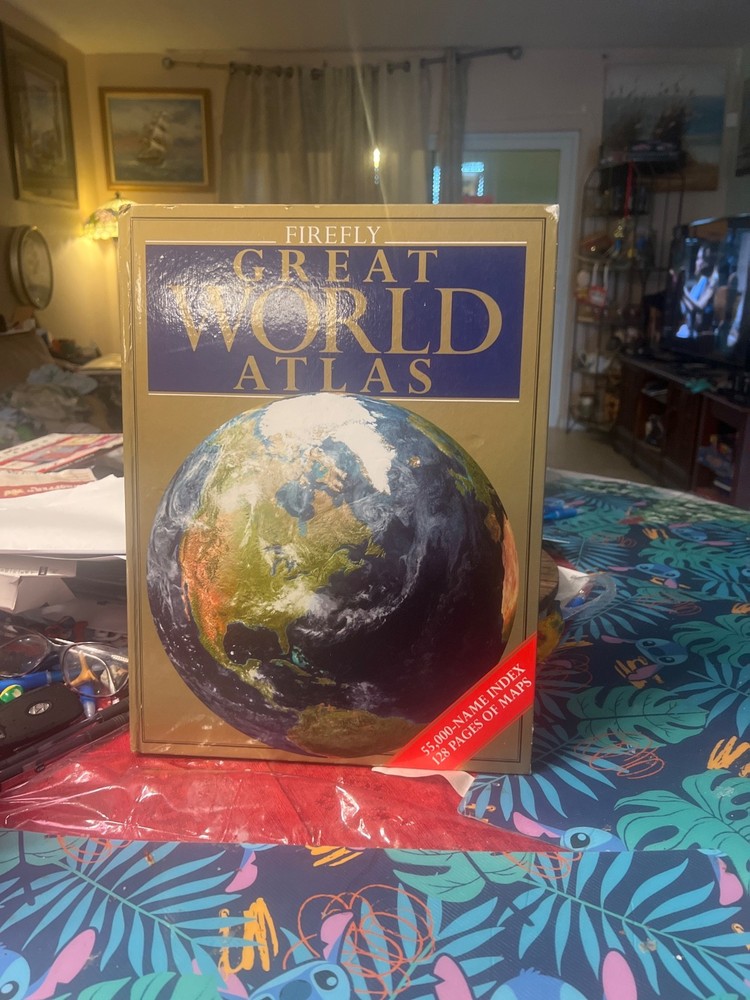 Firefly Great World Atlas – VERY GOOD