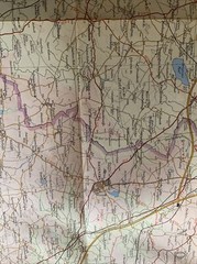 WARWICKSHIRE Bartholomew – Half Inch Map 1972 No 19 Coventry Northampton